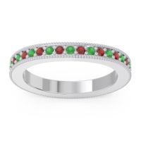 Eternity Curved Milgrain Ostha Band