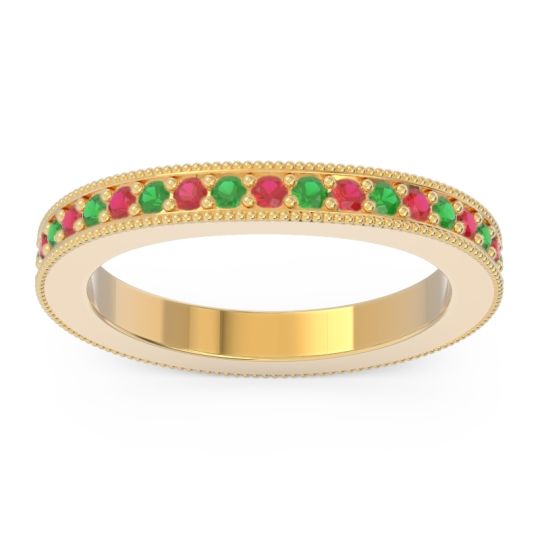 Eternity Curved Milgrain Ostha Band