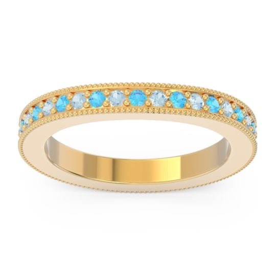 Eternity Curved Milgrain Ostha Band