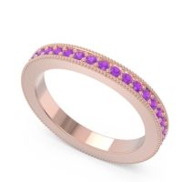 Eternity Curved Milgrain Ostha Band