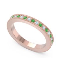 Eternity Curved Milgrain Ostha Band