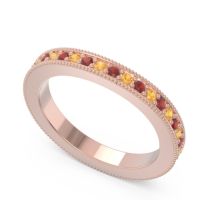 Eternity Curved Milgrain Ostha Band