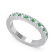 Eternity Curved Milgrain Ostha Band