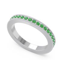 Eternity Curved Milgrain Ostha Band