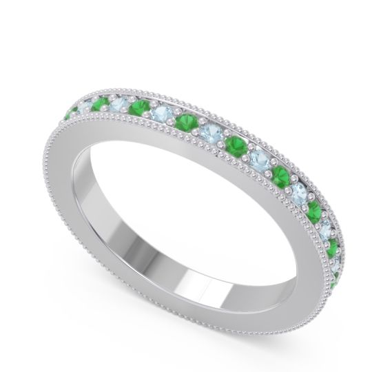 Eternity Curved Milgrain Ostha Band