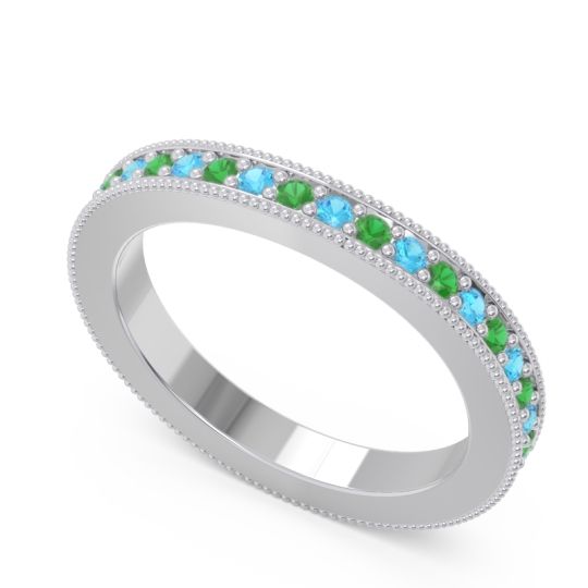 Eternity Curved Milgrain Ostha Band