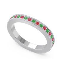 Eternity Curved Milgrain Ostha Band