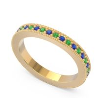 Eternity Curved Milgrain Ostha Band