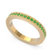 Eternity Curved Milgrain Ostha Band