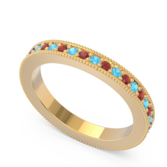 Eternity Curved Milgrain Ostha Band