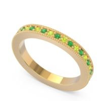 Eternity Curved Milgrain Ostha Band