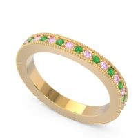 Eternity Curved Milgrain Ostha Band