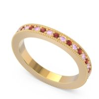 Eternity Curved Milgrain Ostha Band
