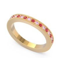 Eternity Curved Milgrain Ostha Band