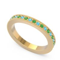Eternity Curved Milgrain Ostha Band