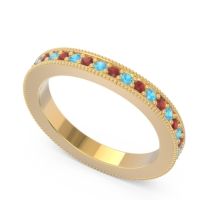 Eternity Curved Milgrain Ostha Band