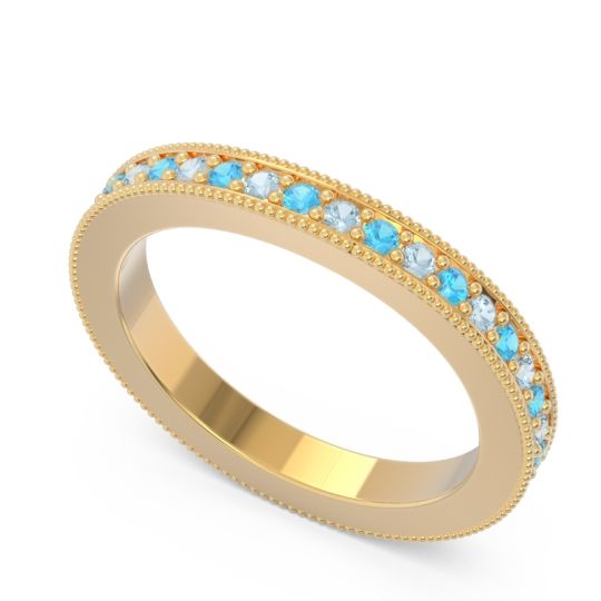 Eternity Curved Milgrain Ostha Band