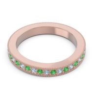 Eternity Curved Milgrain Ostha Band