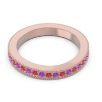 Eternity Curved Milgrain Ostha Band