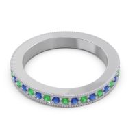 Eternity Curved Milgrain Ostha Band