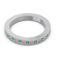 Eternity Curved Milgrain Ostha Band