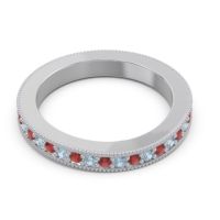 Eternity Curved Milgrain Ostha Band