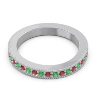 Eternity Curved Milgrain Ostha Band