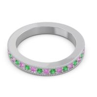 Eternity Curved Milgrain Ostha Band