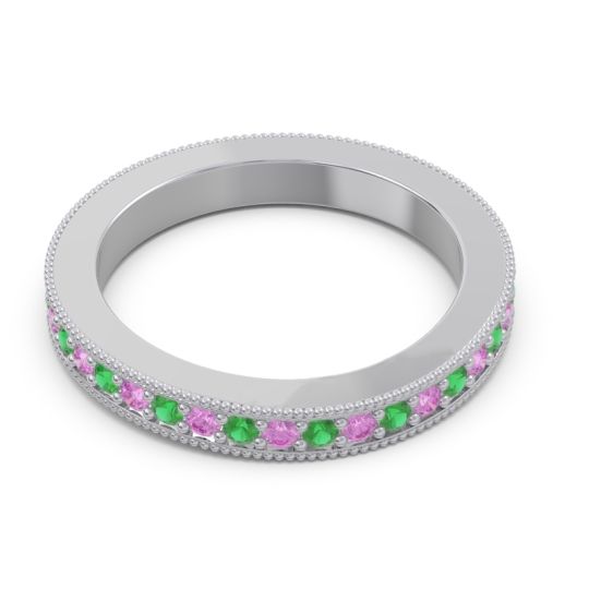 Eternity Curved Milgrain Ostha Band