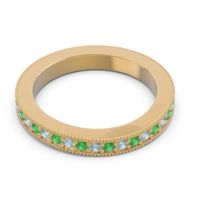 Eternity Curved Milgrain Ostha Band