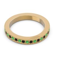 Eternity Curved Milgrain Ostha Band