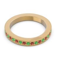 Eternity Curved Milgrain Ostha Band
