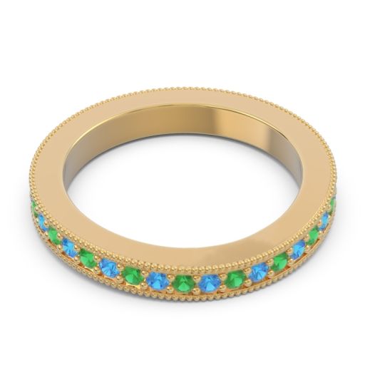 Eternity Curved Milgrain Ostha Band