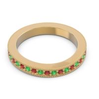 Eternity Curved Milgrain Ostha Band