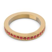 Eternity Curved Milgrain Ostha Band
