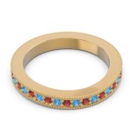 Eternity Curved Milgrain Ostha Band
