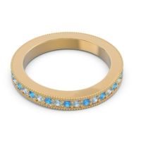 Eternity Curved Milgrain Ostha Band