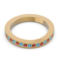 Eternity Curved Milgrain Ostha Band