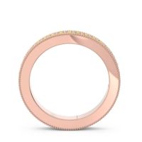 Eternity Curved Milgrain Ostha Band