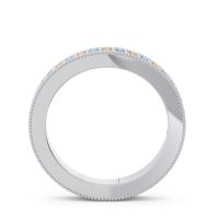 Eternity Curved Milgrain Ostha Band