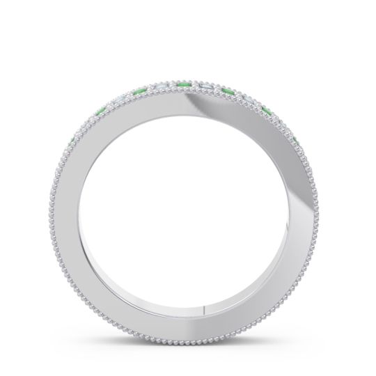 Eternity Curved Milgrain Ostha Band