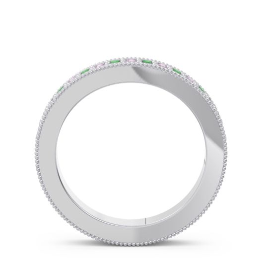 Eternity Curved Milgrain Ostha Band