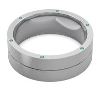 Men's Secret Stone Grooved 7.5mm Band