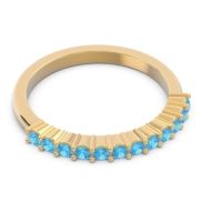 Half Eternity Pave Vartman Ring