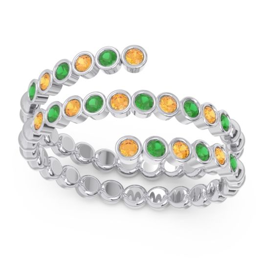 Modern Warp Bezel Upavati Band