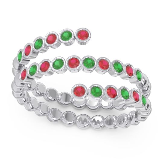 Modern Warp Bezel Upavati Band