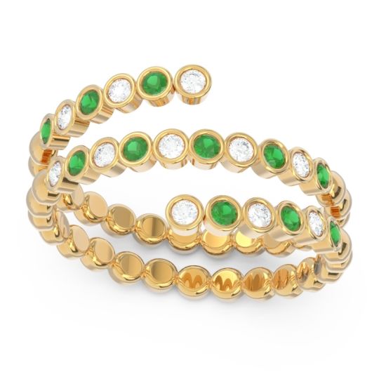 Modern Warp Bezel Upavati Band