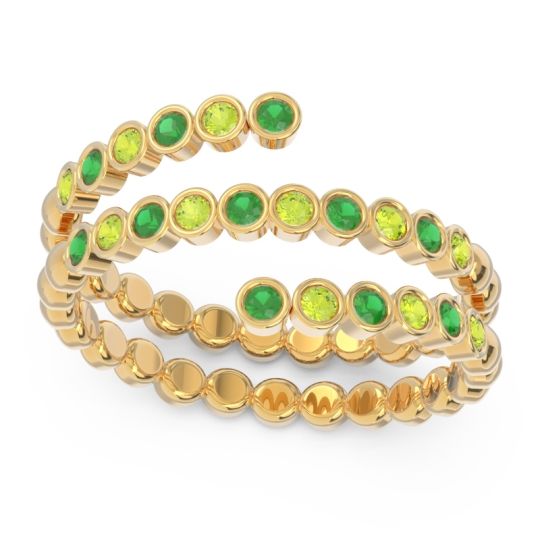 Modern Warp Bezel Upavati Band