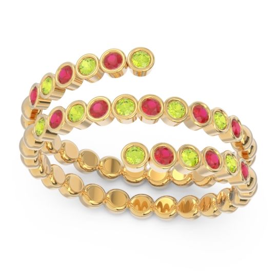 Modern Warp Bezel Upavati Band