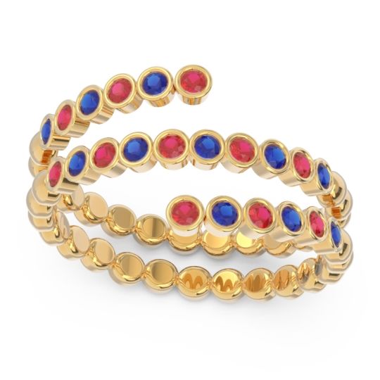 Modern Warp Bezel Upavati Band
